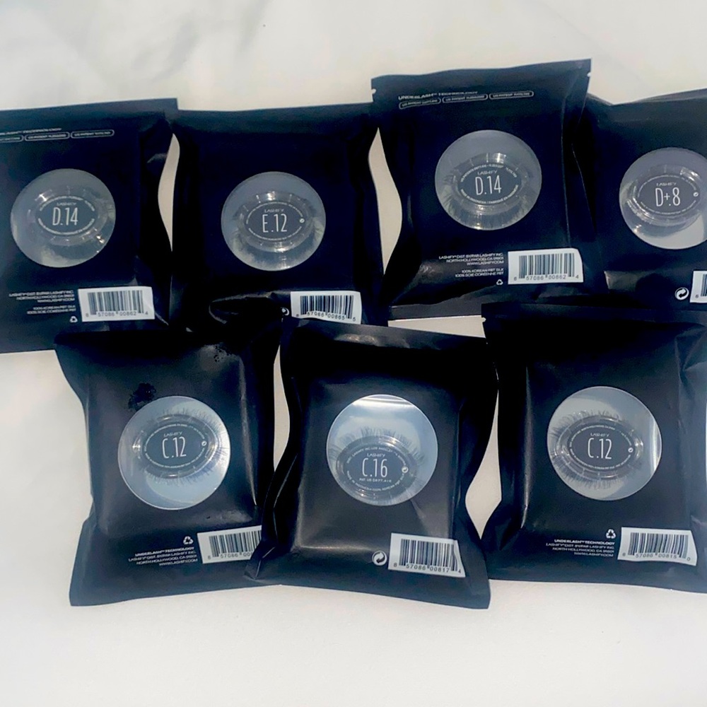 LOT OF 7 Lashify Gossamers